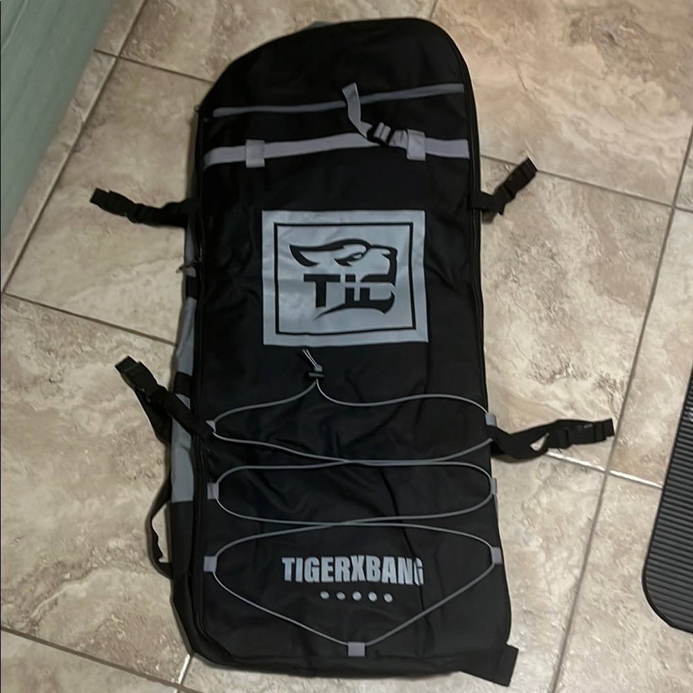 Black and Gray Paddle Board Backpack